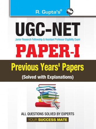 RGupta Ramesh UGC-NET (Paper-I) Previous Years' Papers (Solved) English Medium